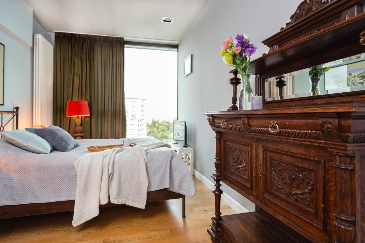 Apartament Triton Park وارسو المظهر الخارجي الصورة
